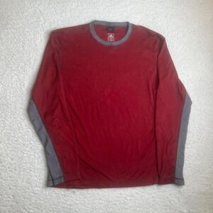 Vintage Nike ACG men's red base-layer 1 long sleeve shirt L